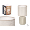 LAMPE A POSER RAYEE BEIGE