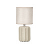 STRIPED TABLE LAMP BEIGE