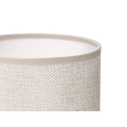 STRIPED TABLE LAMP BEIGE