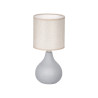 LAMPE A POSER FORME DOME GRIS