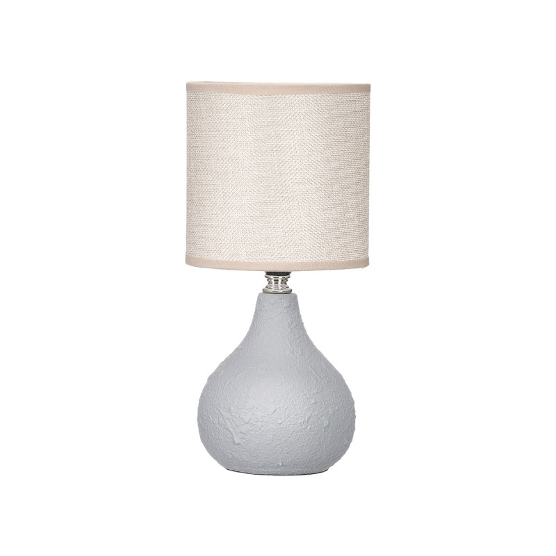 LAMPE A POSER FORME DOME GRIS