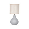 DOMED TABLE LAMP GREY