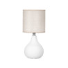 LAMPE A POSER FORME DOME BLANC
