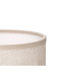 LAMPARA SOBREMESA ABOMBADO BEIGE