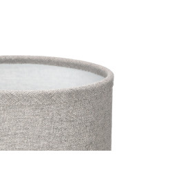 FABRIC TABLE LAMP GREY