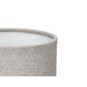 FABRIC TABLE LAMP GREY