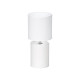 LAMPE A POSER TISSU BLANC
