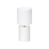 LAMPE A POSER TISSU BLANC