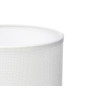 LAMPE A POSER TISSU BLANC