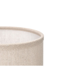 LAMPE A POSER TISSU BEIGE