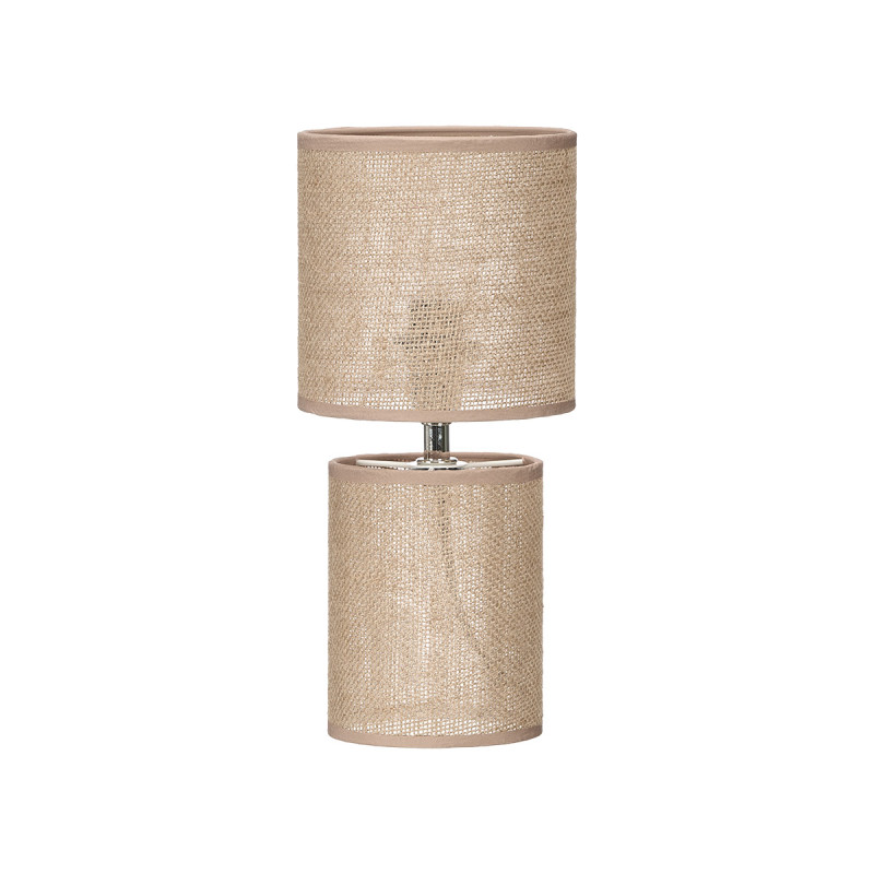 LAMPE TABLE TRESSEE NATURELLE