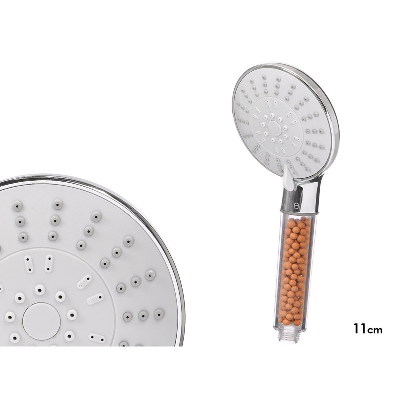 TELEFONE CHUVEIRO PEDRAS FILTRO 11 CM DIAM