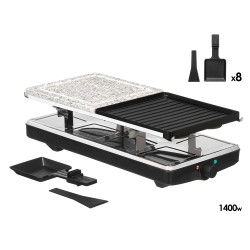 RACLETTE 8 SERVICOS MISTA 1400W