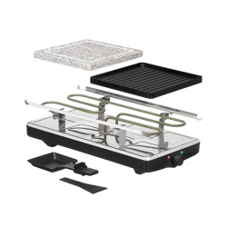 RACLETTE 8 SERVICES MIXTE 1400W