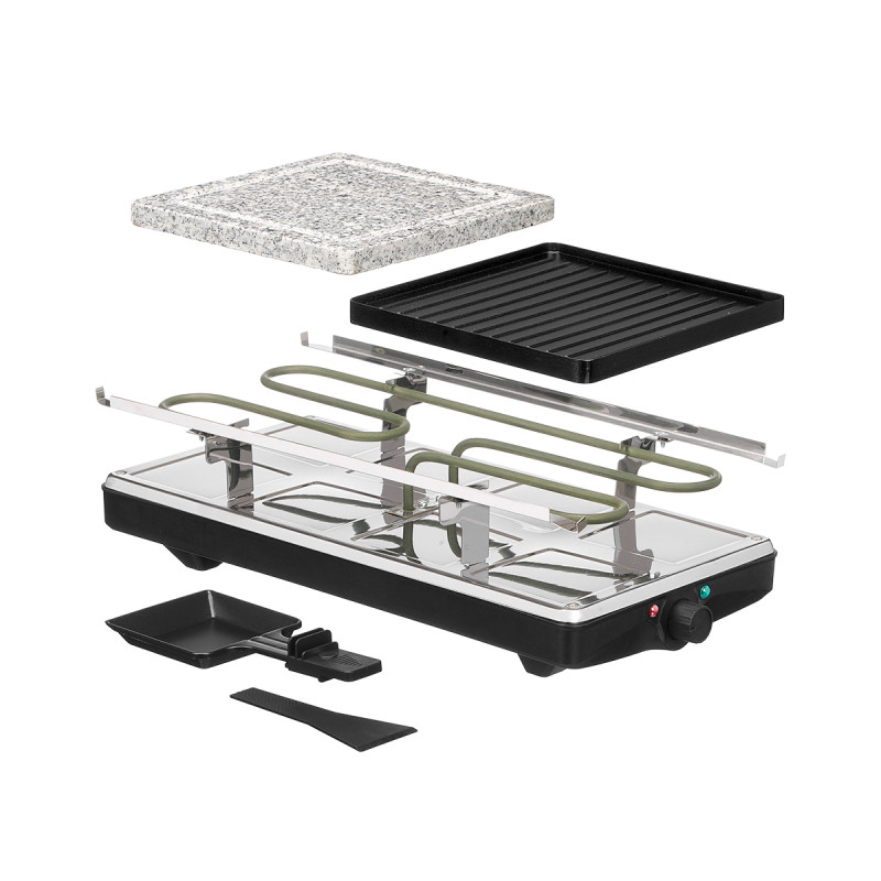 RACLETTE 8 SERVICES MIXTE 1400W