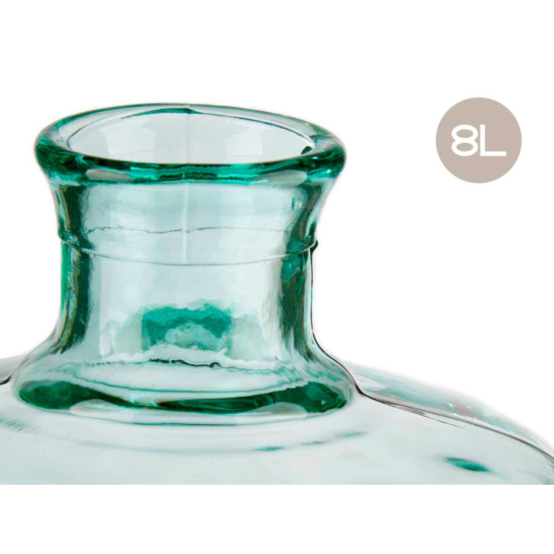 BOUTEILLE VERRE DÉCORATIVE PRIMAVERA 8L