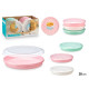 RECIPIENTE HERMETICO PARA TORTILHAS SORT 3 CORES