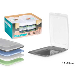 SET 4 LUNCHBOX ASSORTED 4 COLORS 1,2L