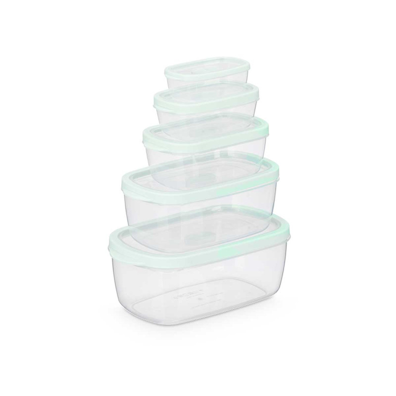 SET5 MARMITA SURT 3 COR 200 400 800 1750 2800ML