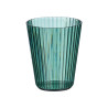 VASO RAYAS VERDE 300 ML