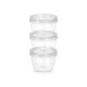 SET 3 PLASTIC JAR 250ML