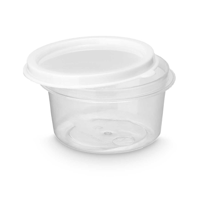 SET 10 POT ROND COUVERCLE 50ML