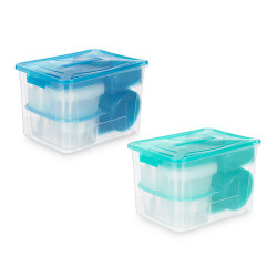 SET 50 PORTAPRANZO MANICO ASS 2 COL