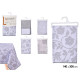 RECT TABLECLOTH ASSORTED4 COOL COLOURS 140X300CM 
