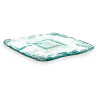 CENTRE DE TABLE VERRE INCA CARRÉ 28CM