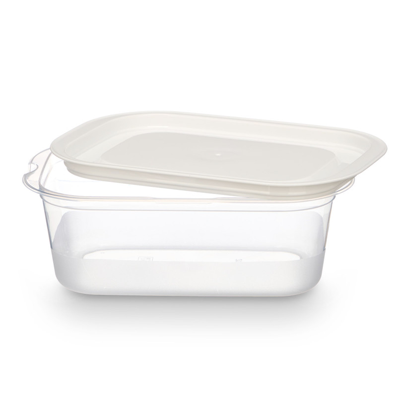 SET 5 BOITES A LUNCH PLASTIQUE RECT 1000ML 