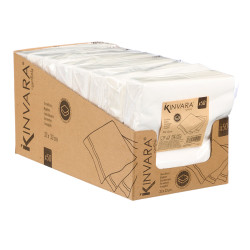 SET 50 SERVILLETAS 33 X 33CM 17GR BLANCA