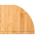 BAMBOO BOARD PIZZA CUTTER SET