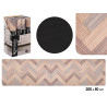 ALFOMBRA COCINA EFECTO MADERA 50X200CM