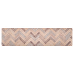 TAPIS CUISINE EFFET BOIS 50X200CM
