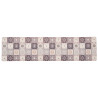 TILE EFFECT KITCHEN CARPET 500X200CM