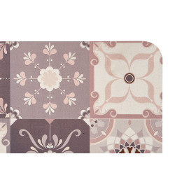 TAPIS CUISINE EFFET CARRELAGE 50X200CM