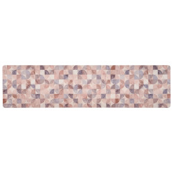 EARTH-TONE MOSAIC KITCHEN RUG 50X200CM