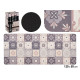 TILE EFFECT KITCHEN CARPET 500X120CM