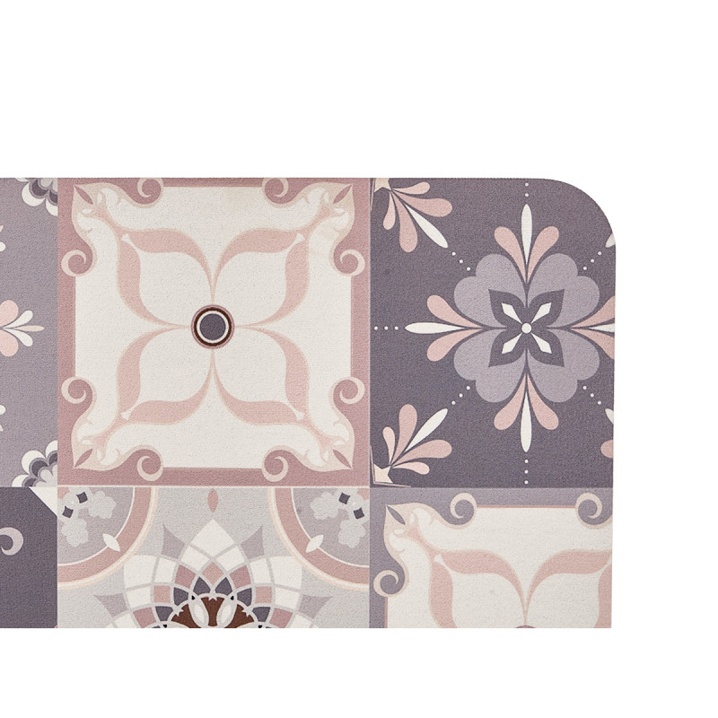 TAPIS CUISINE EFFET CARRELAGE 50X120CM