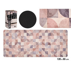 TAPPETO CUCINA MOSAICO TERRA 50X120CM