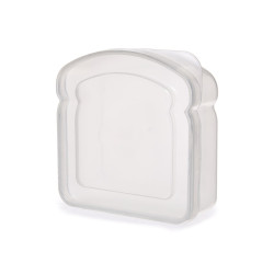 PORTASANDWICH PLASTICO TRANSPARENTE SURT 410ML