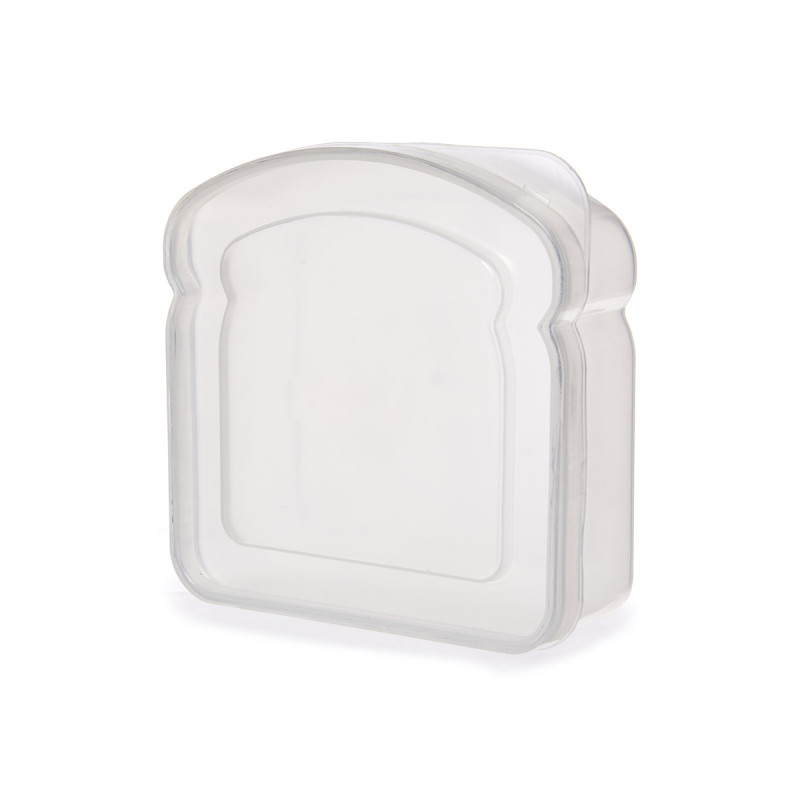 PORTE-SANDWICH PLASTIQUE TRANSPARENT ASS 410ML