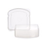 PORTE-SANDWICH PLASTIQUE TRANSPARENT ASS 410ML
