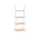LADDER RACK 4 SHELVES BAMBOO WHITE