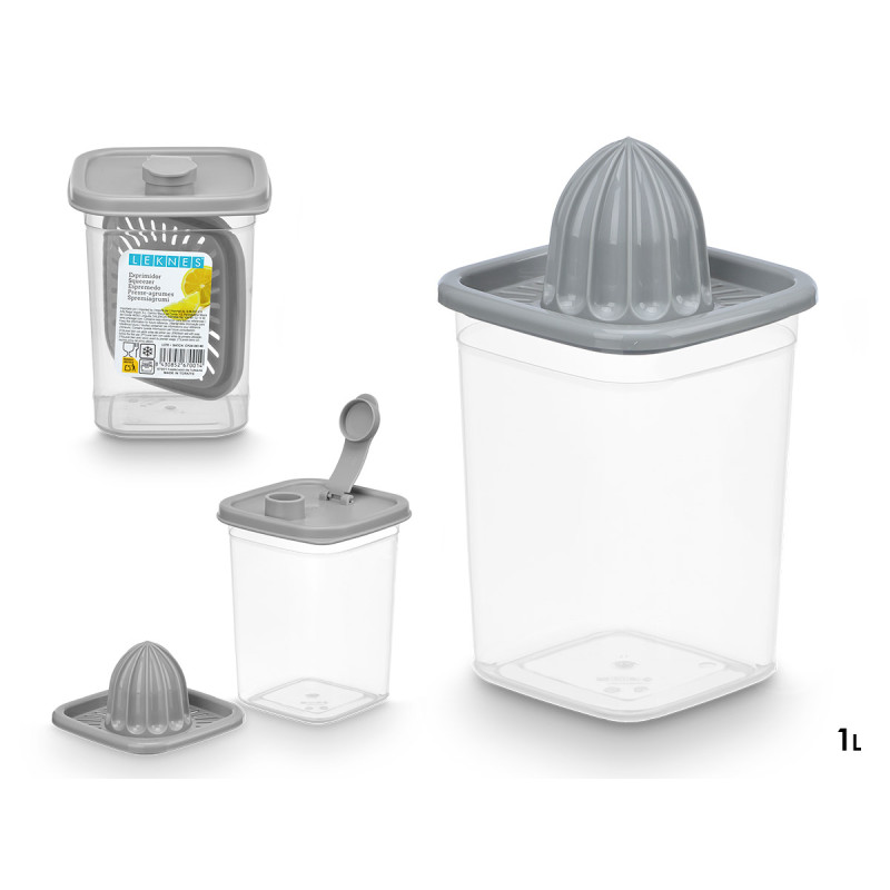 ESPREMEDOR DOSIFICADOR COM TAMPA BRANCO 1L