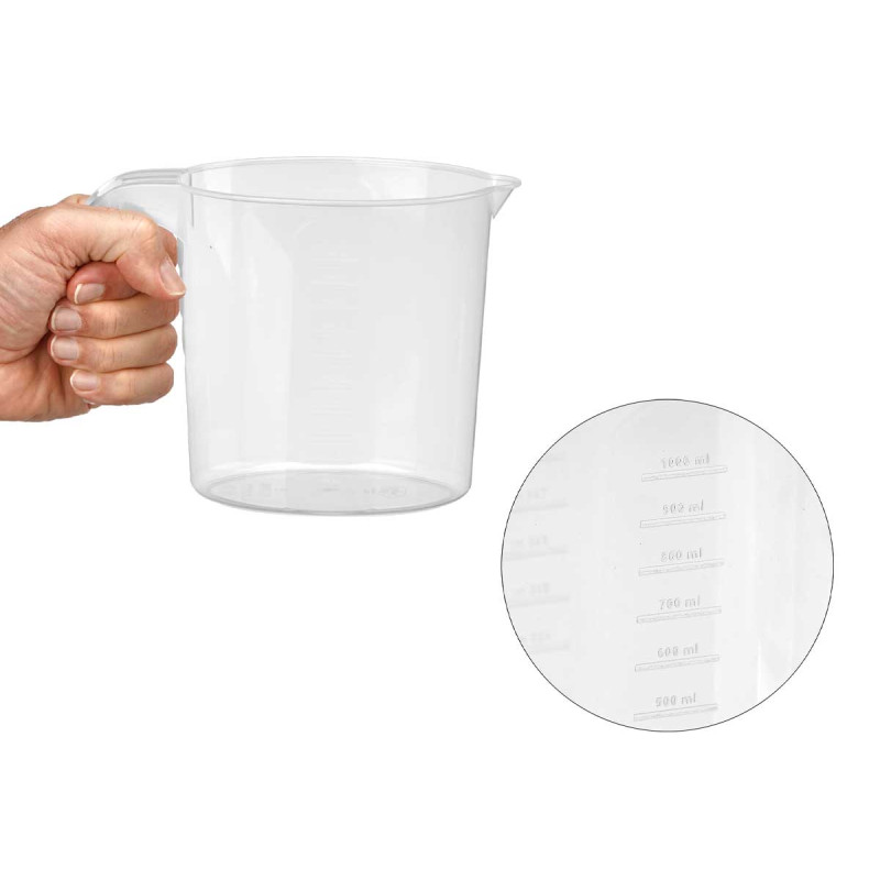 MEASURING JUG 1L TRANSPARENT 