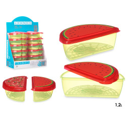 RECIPIENTE DESENHO MELANCIA E MORANGO 1.2 L