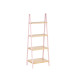LADDER RACK 4 SHELVES BAMBOO PINK