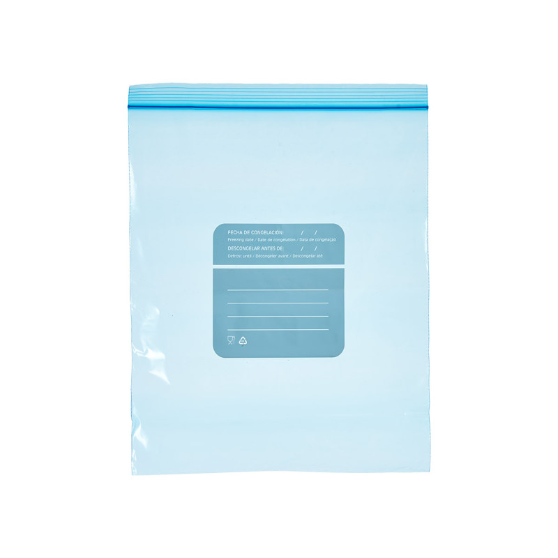 BOLSA CONGELACION ZIP 15UDS MEDIANA 25X30 2CM