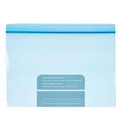 15 UNITS 25X30+2CM MEDIUM FREEZING BAG WITH ZIP 
